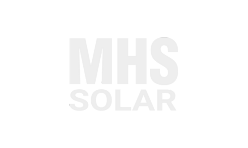 Logo MHS Solar fundo branco cliente